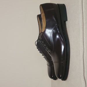 Cole Haan Lexington II Burgundy Leather Cap Toe Oxfords men's 10 D